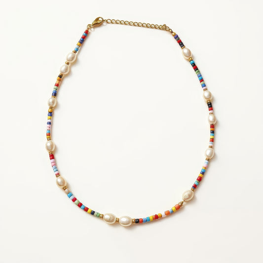 Infini - Choker Necklace with Freshwater Pearls